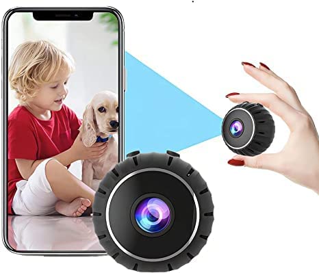 [2022 Upgraded]1080P HD WiFi Security Camera, Indoor Surveillance Camera with Audio and Video Motion Detection,Remote Viewing for Security with Phone APP.