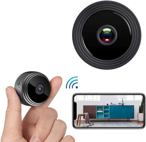 [2022 Upgraded] 1080P HD WiFi Security Camera,Mini Camera with Voice Recording,Nanny Cam with Audio and Video Motion Detection,Remote Viewing for Security with Phone APP