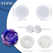 Load image into Gallery viewer, KINDALAND Resin Molds，Resin molds Silicone Making Kit，Resin Casting Molds Including Grinder Mold for Resin,Ashtray Silicone Molds,Upgraded Resin Glitter Sequin